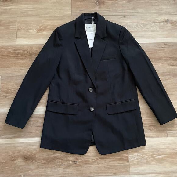 Everlane Tencel Oversized Blazer 0